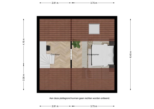 Floorplan - Moormanstraat 10, 4561 KV Hulst